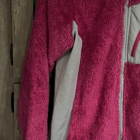 Columbia Sz M Pink/Gray Fleece Jacket VGUC 😊😊 - Picture 3 of 10